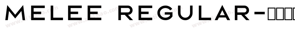 Melee Regular字体转换